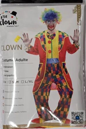 Adult Clown Costume (Men's)