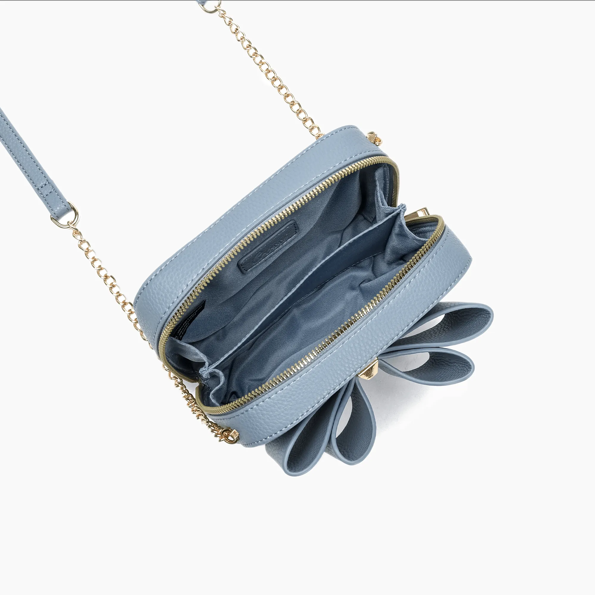 Chloe Bow Vegan Mini Crossbody Bag