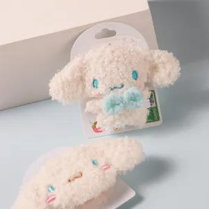 Cinnamoroll Lambs Wool Brooch Hair Clip