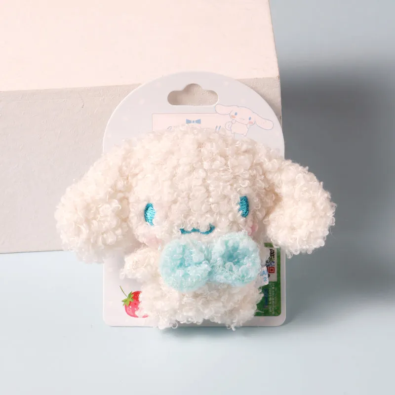 Cinnamoroll Lambs Wool Brooch Hair Clip