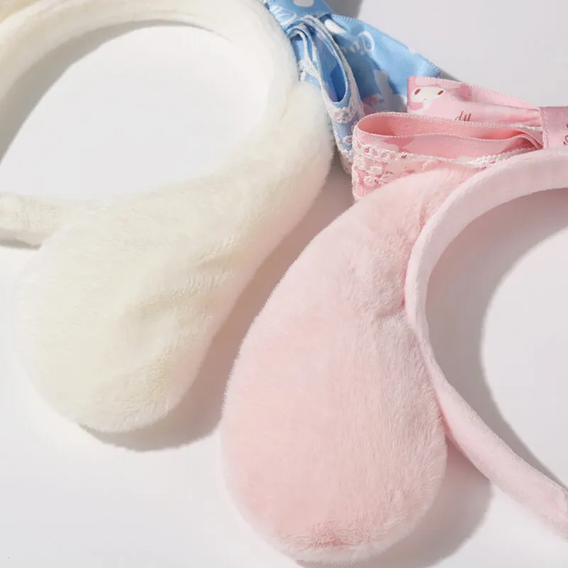 Cinnamoroll / My Melody Bowknot Fluffy Ears Headband