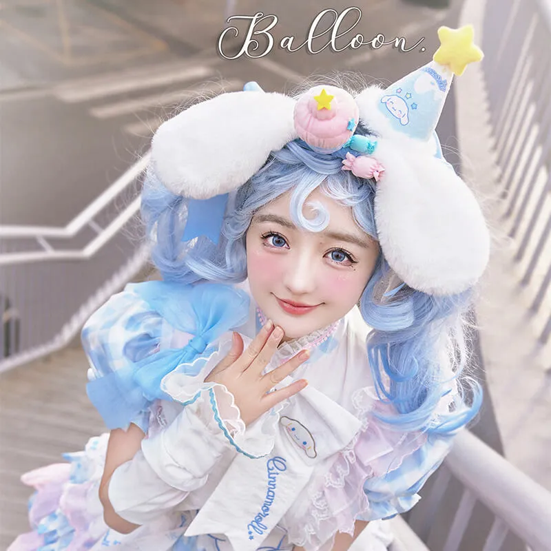 Cinnamoroll Party Hat Hair Clip And Headband