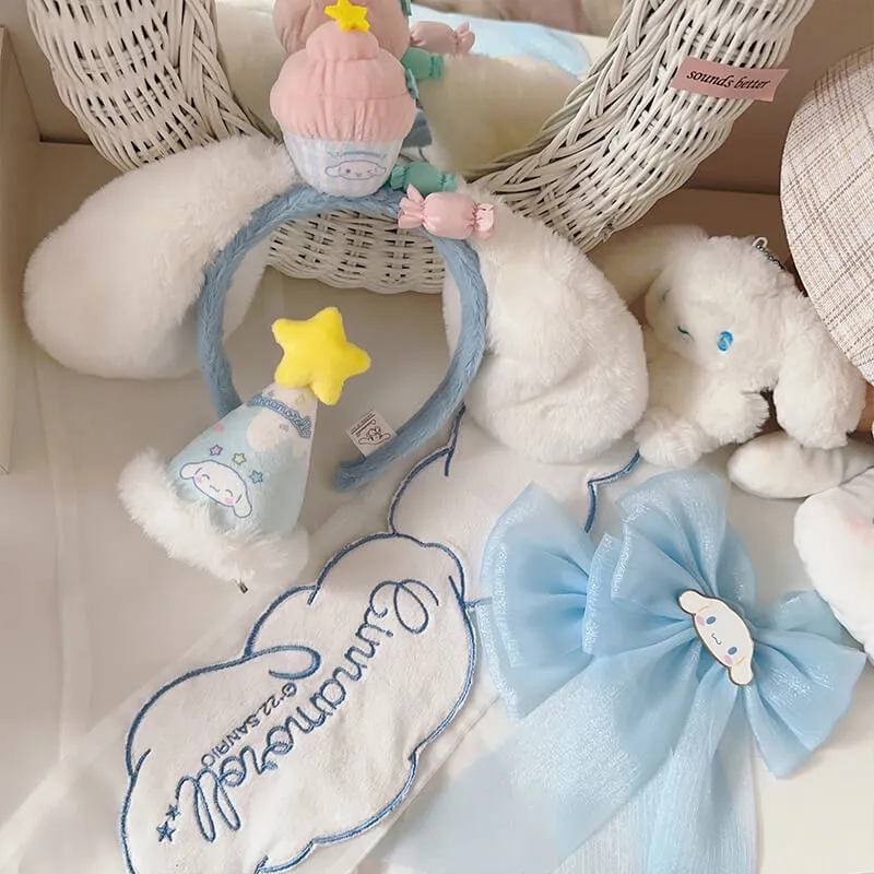 Cinnamoroll Party Hat Hair Clip And Headband