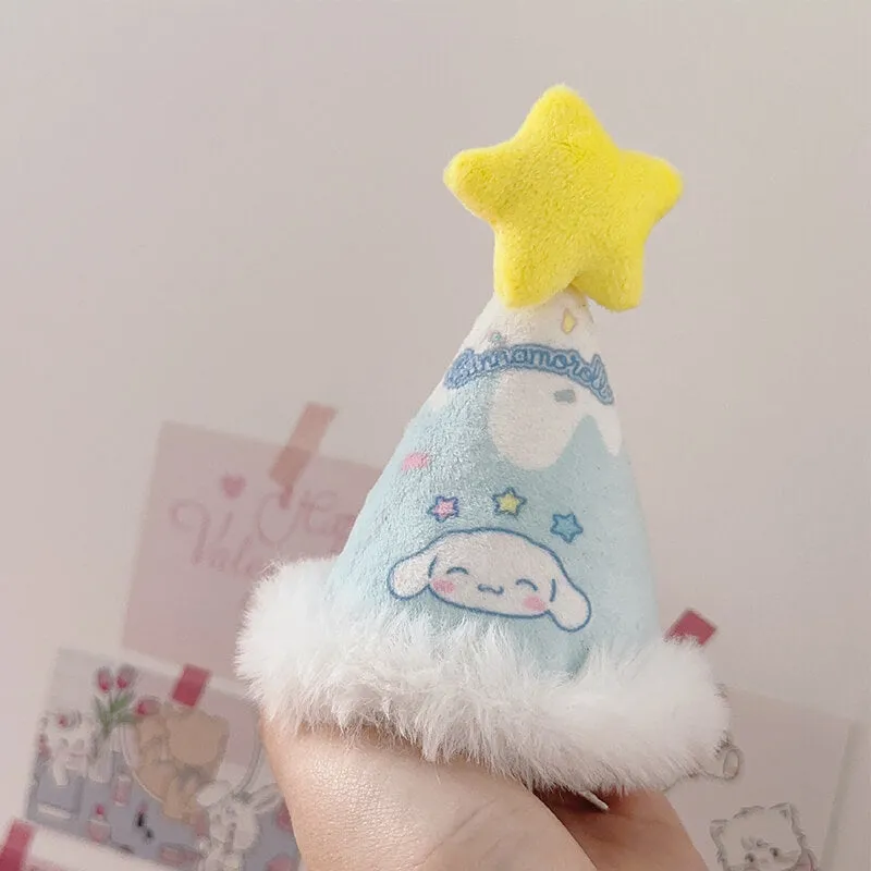 Cinnamoroll Party Hat Hair Clip And Headband