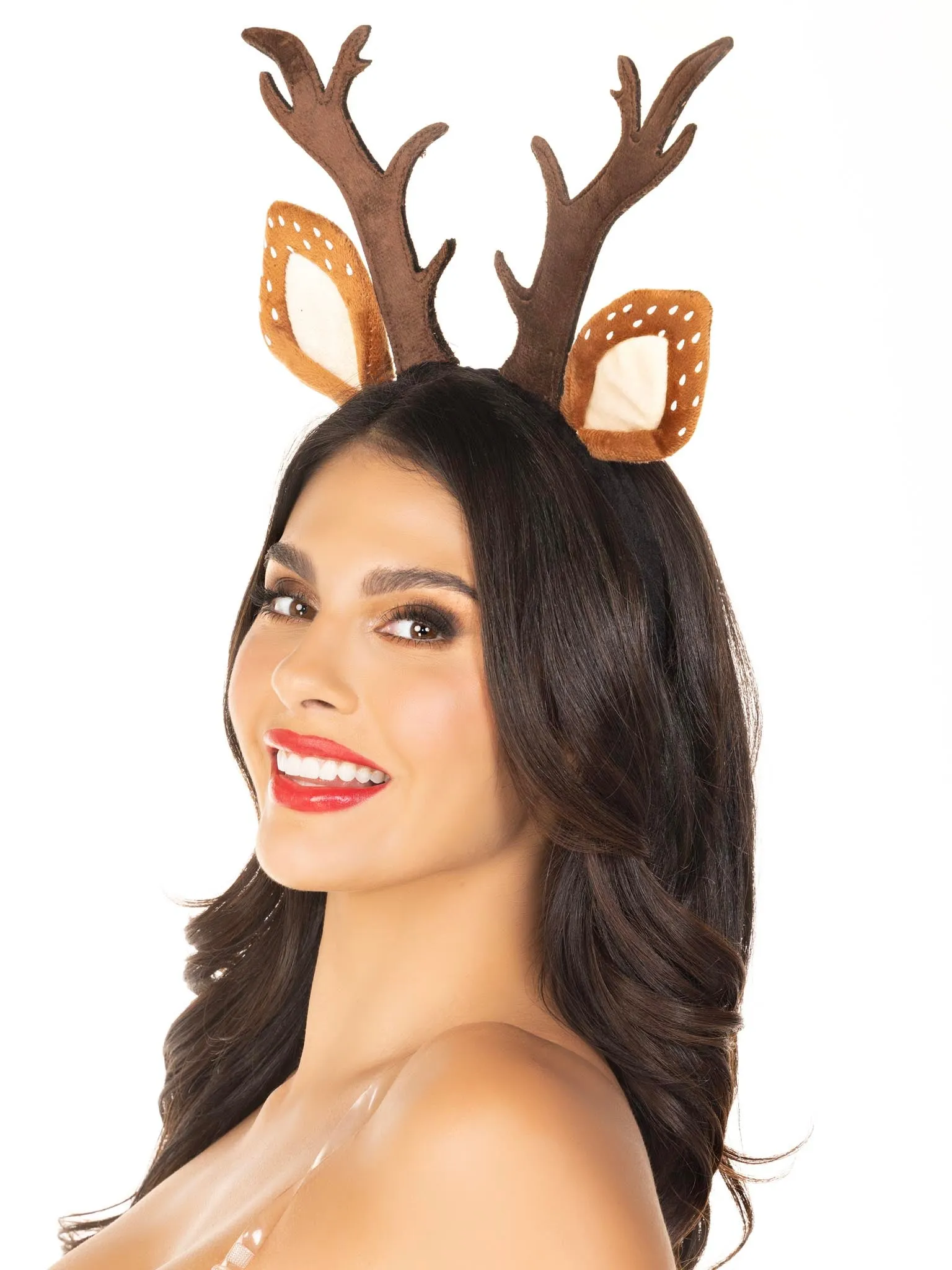 Fawn Ear Antler Animal Costume Headband