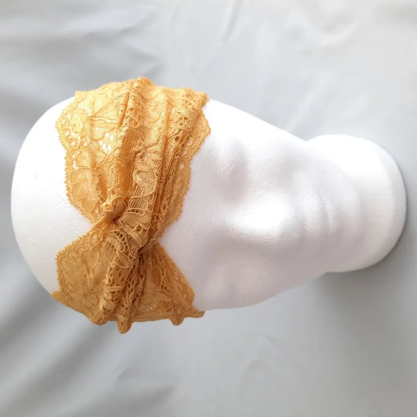 Headband | Entwined Flowers | Ochre