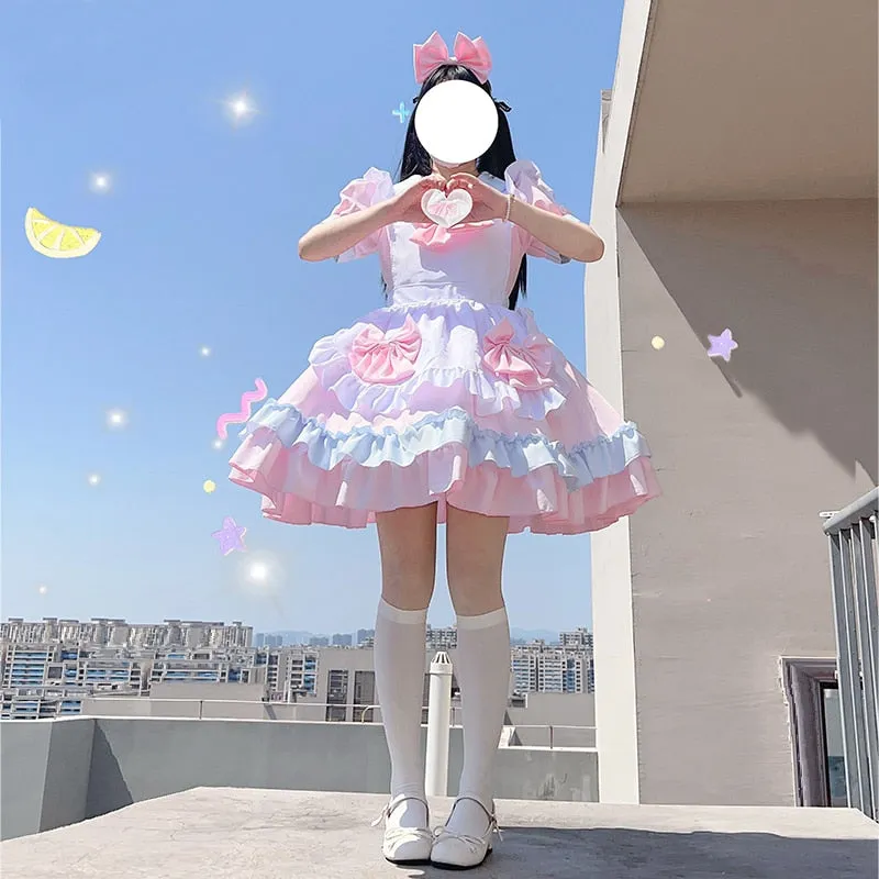 Kawaii Lolita Girl Soft Maid Dress