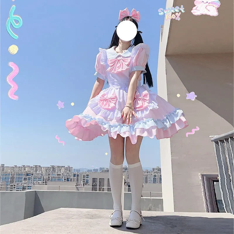 Kawaii Lolita Girl Soft Maid Dress
