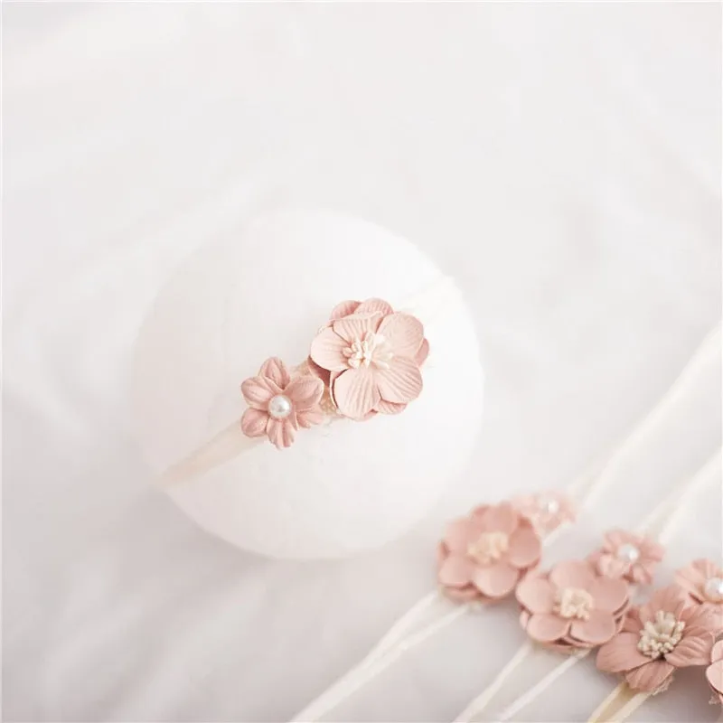 Kids Toddler Newborn Baby Girl Headband Hair Accessories Flower Photography Props