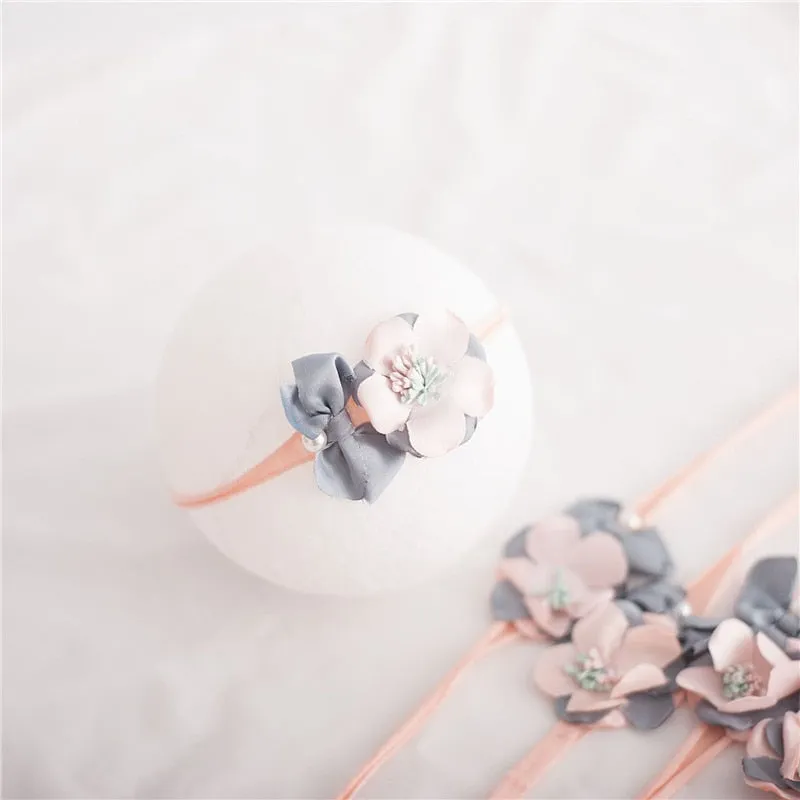 Kids Toddler Newborn Baby Girl Headband Hair Accessories Flower Photography Props
