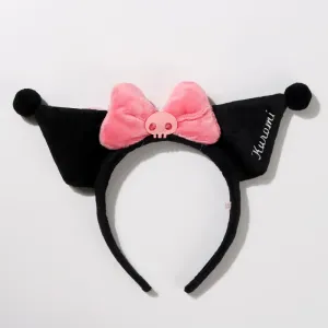 Little Devil Bow Decor Kuromi Headband
