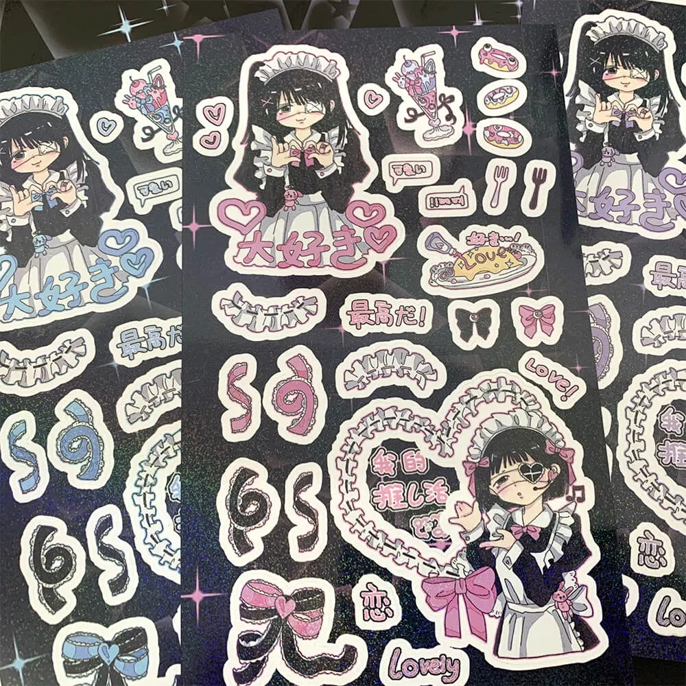 Maid Love Sticker