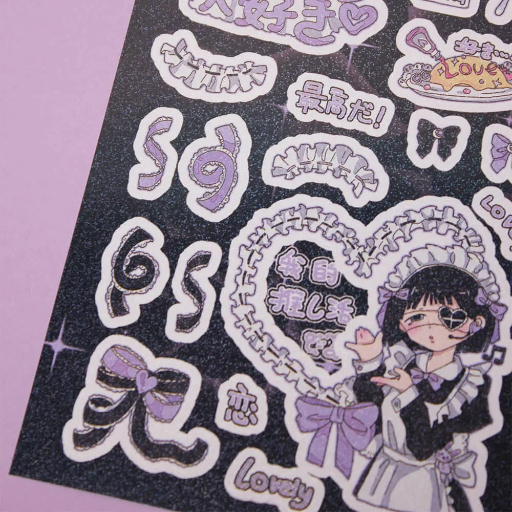 Maid Love Sticker
