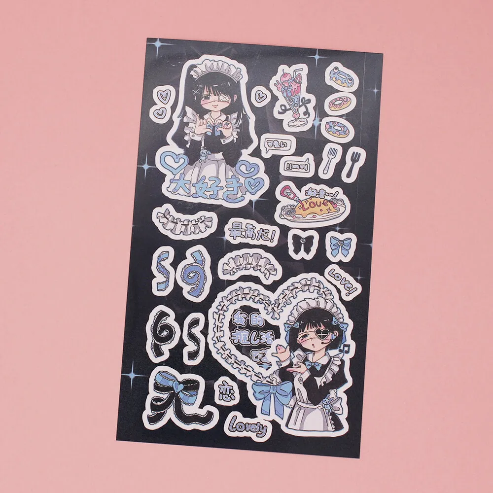 Maid Love Sticker