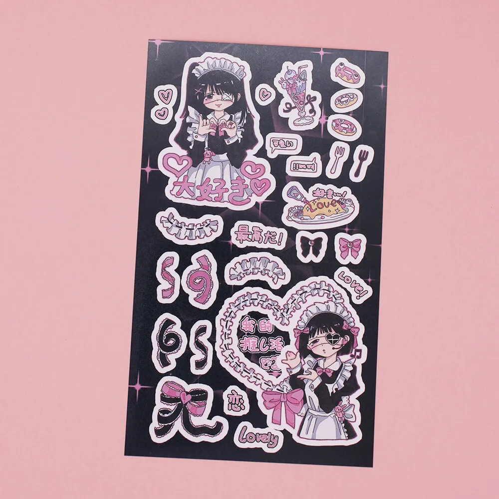 Maid Love Sticker