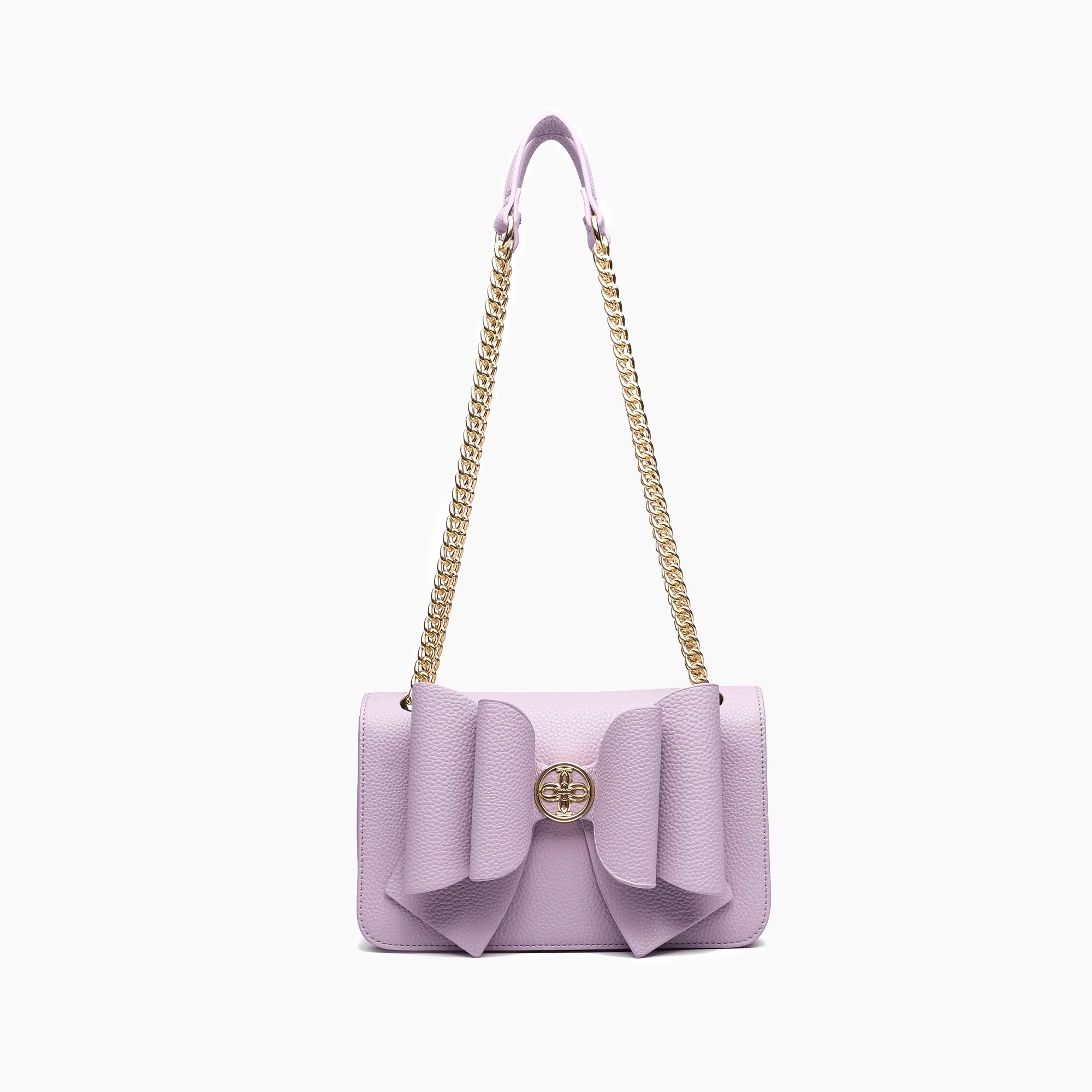 Petal Bow Dual Vegan Crossbody Bag