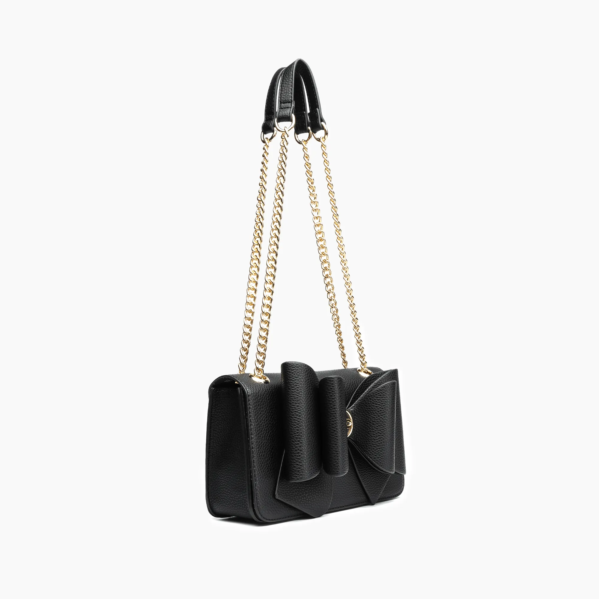 Petal Bow Dual Vegan Crossbody Bag