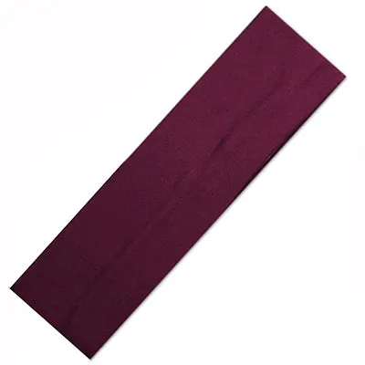 Softball Headband, 2 inch Solid Cotton, Sweatband, Hair Band, Elastic, 31 Variations, FREE Shipping